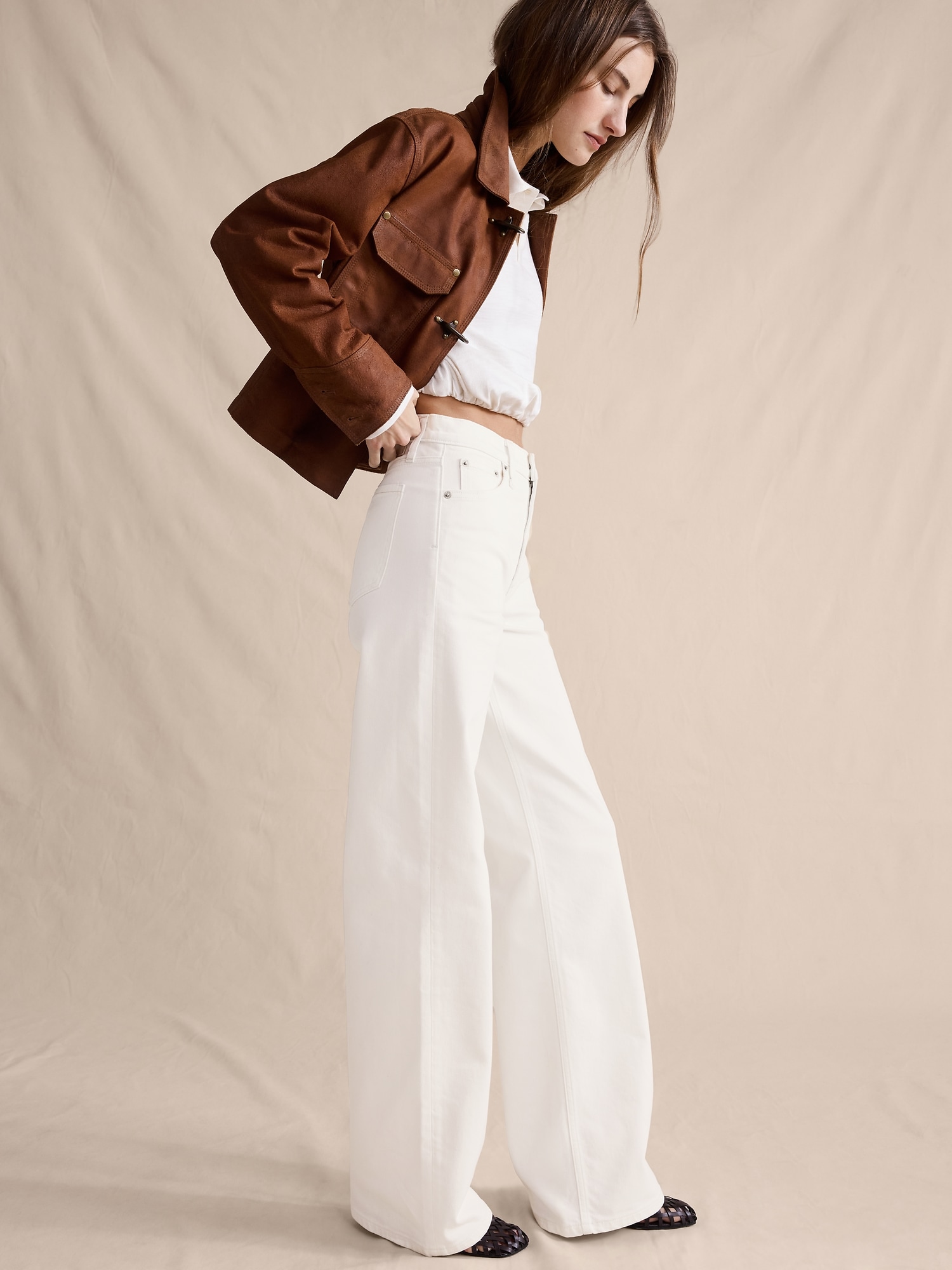 アイコン クラシック ワイドレッグジーンズ-3