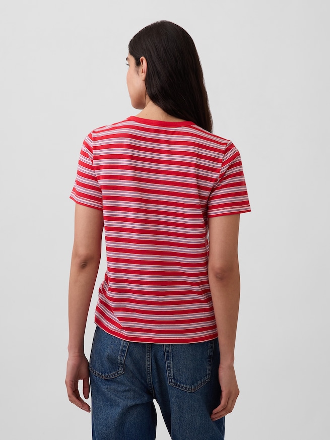 オーガニックコットン ヴィンテージソフト Tシャツ-2