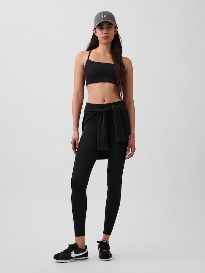 GapFit スムース レーサーバック スポーツブラ-2