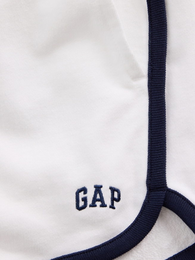 フレンチテリー GAPロゴ ドルフィン ショートパンツ-4