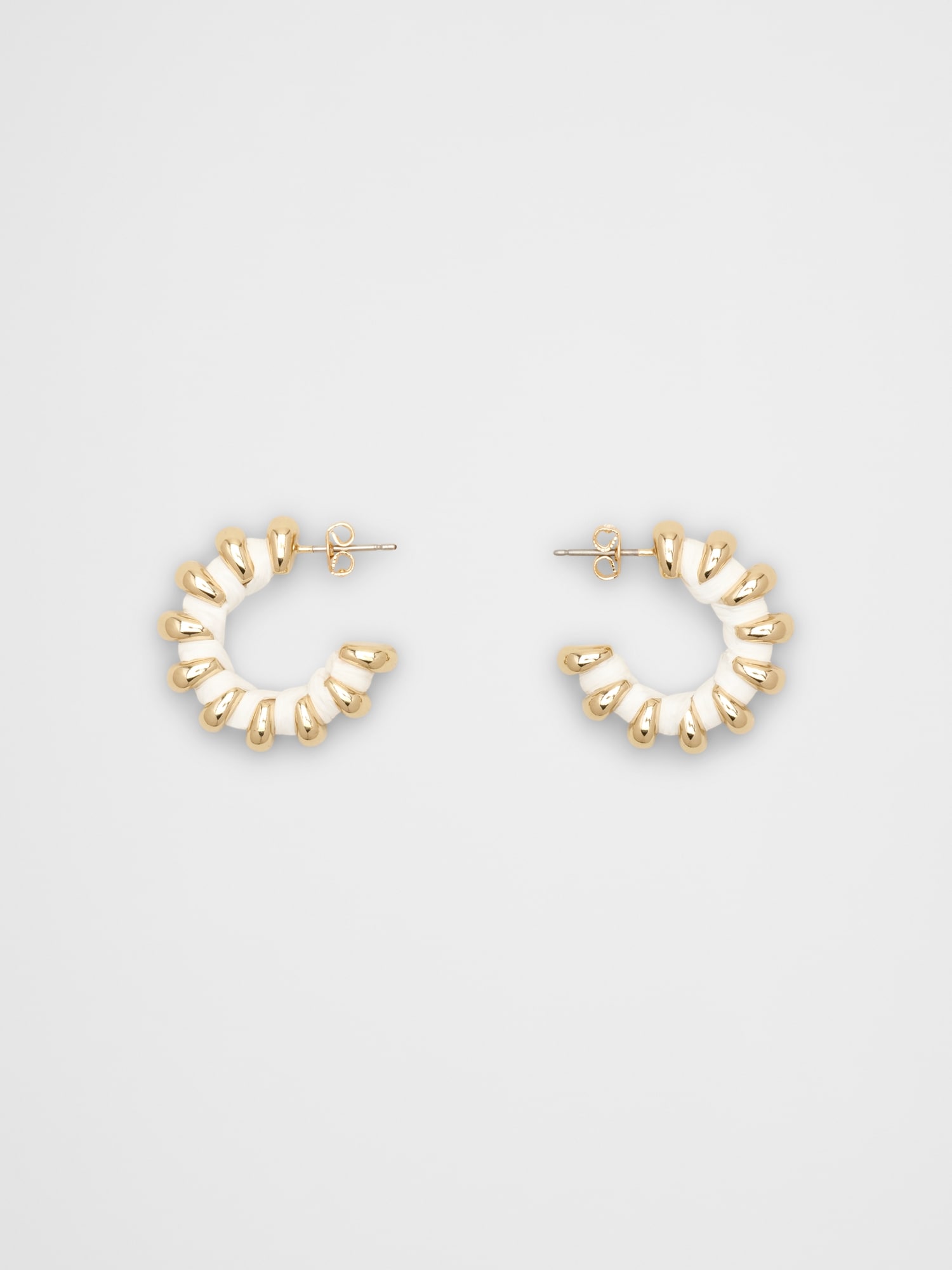 Thread Huggie Earrings