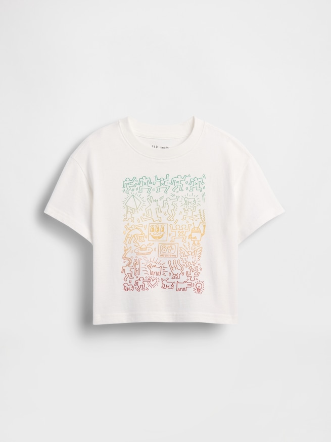 キース・へリング グラフィックTシャツ (幼児)-3