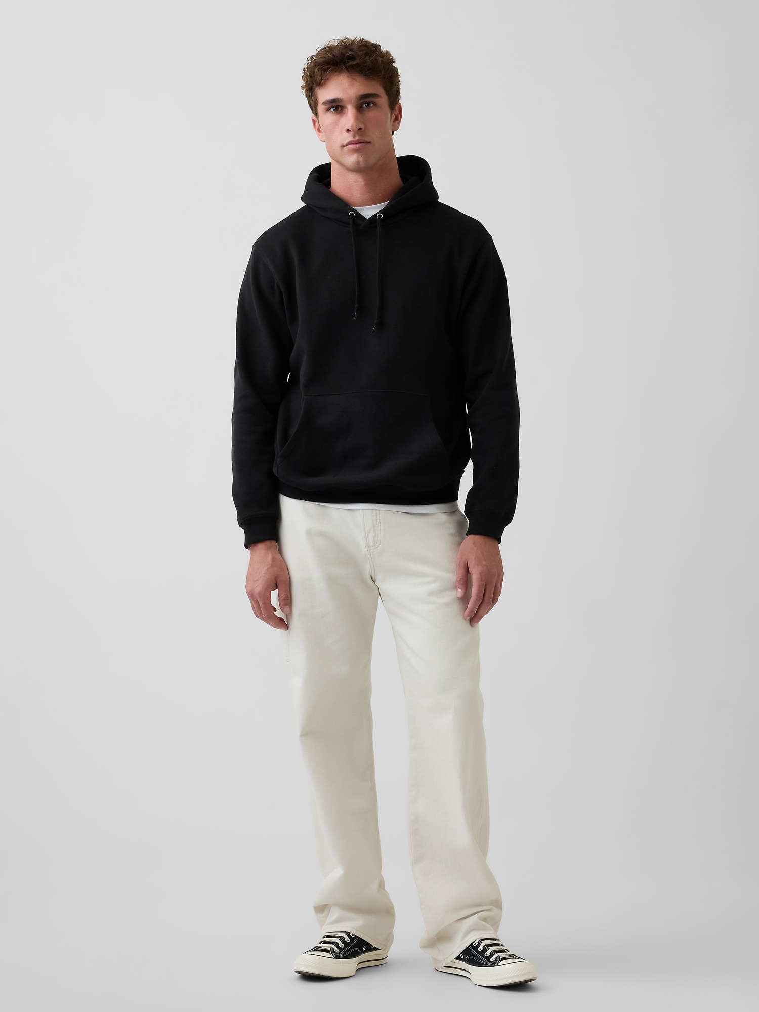 TIPULATES リラックスフィット パーカー 黒 RELAX FIT リラックスフィット ”ALASKA”ダブルフードパーカー