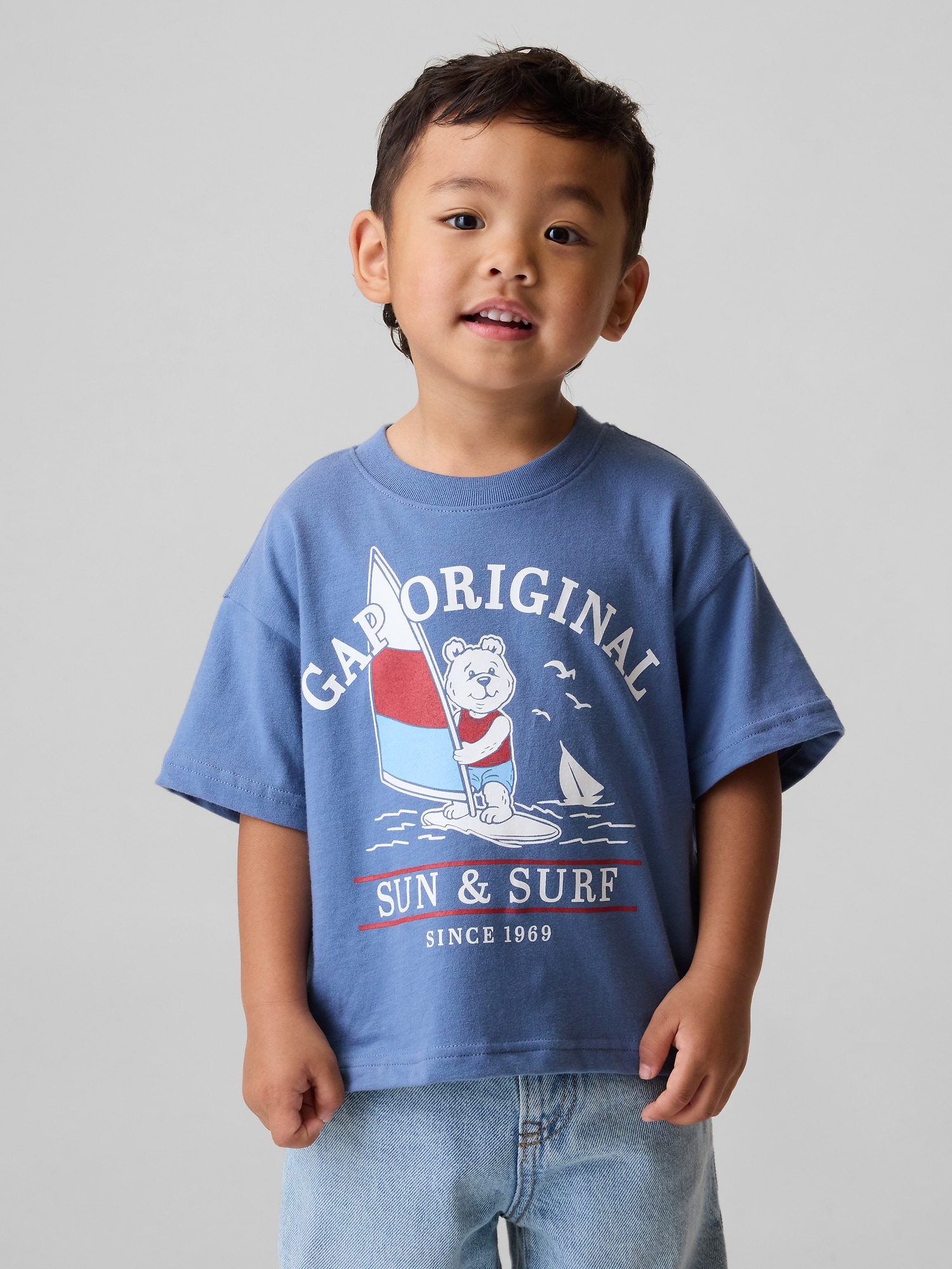 Baby & Toddler Oversized Graphic T-Shirt