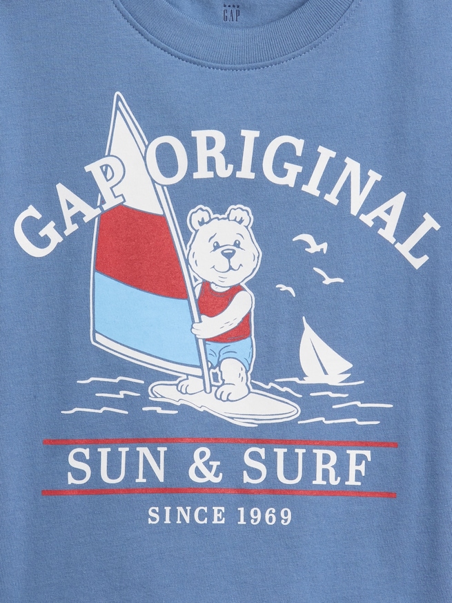 オーバーサイズ グラフィックTシャツ (幼児・ベビー)-3