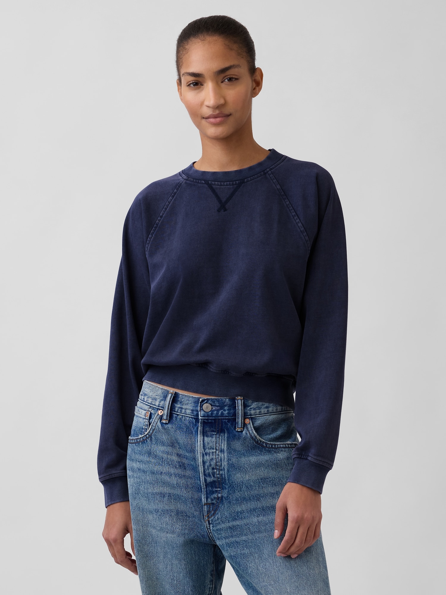 VintageSoft Terry Raglan Sweatshirt