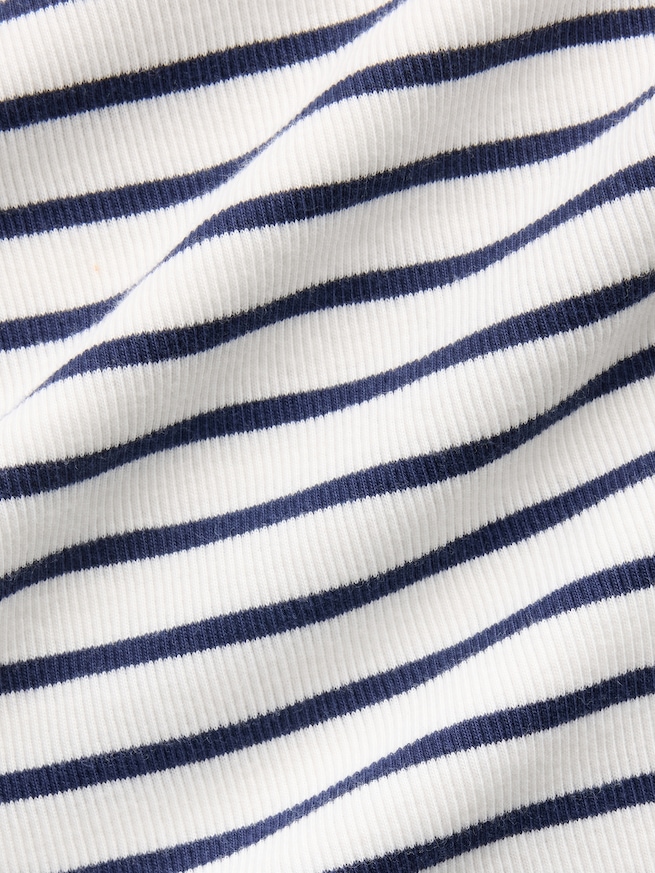 リブ スクープネック タンクトップ (キッズ)-2