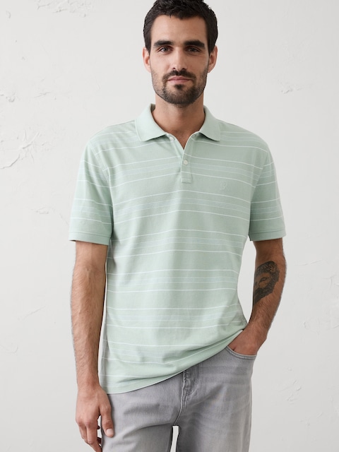 Standard-Fit Pique Polo