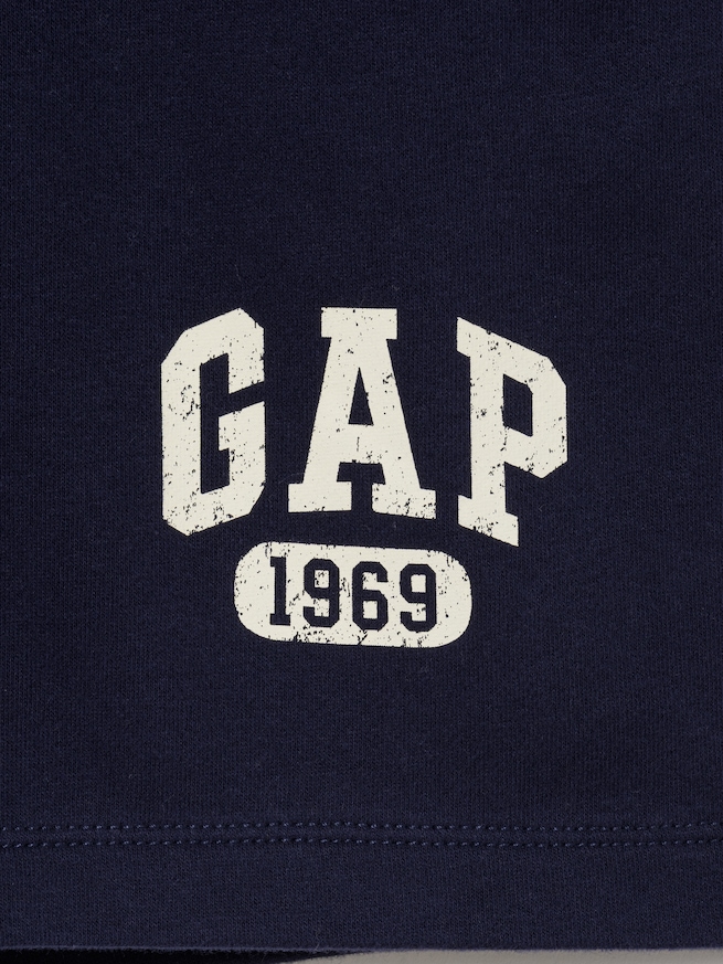 ヴィンテージソフト フレンチテリー GAPロゴ スウェットショートパンツ-4