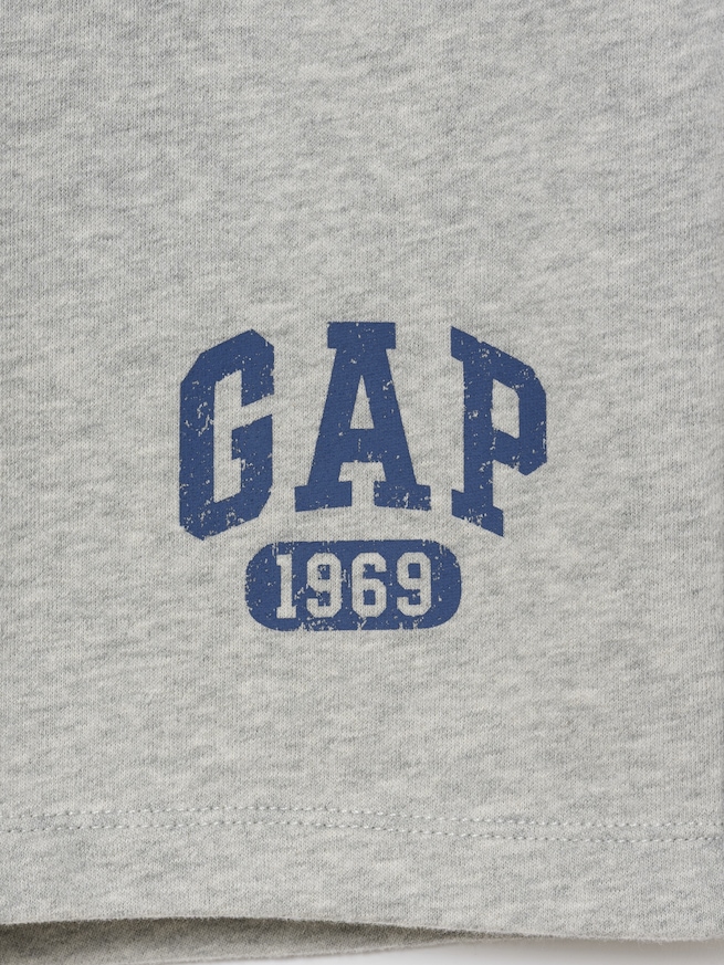 ヴィンテージソフト フレンチテリー GAPロゴ スウェットショートパンツ-4