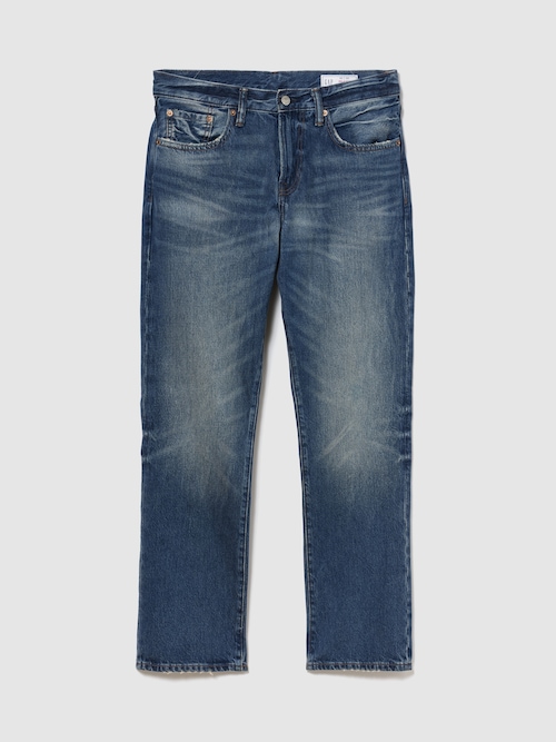 リラックスフィット ストレートデニム