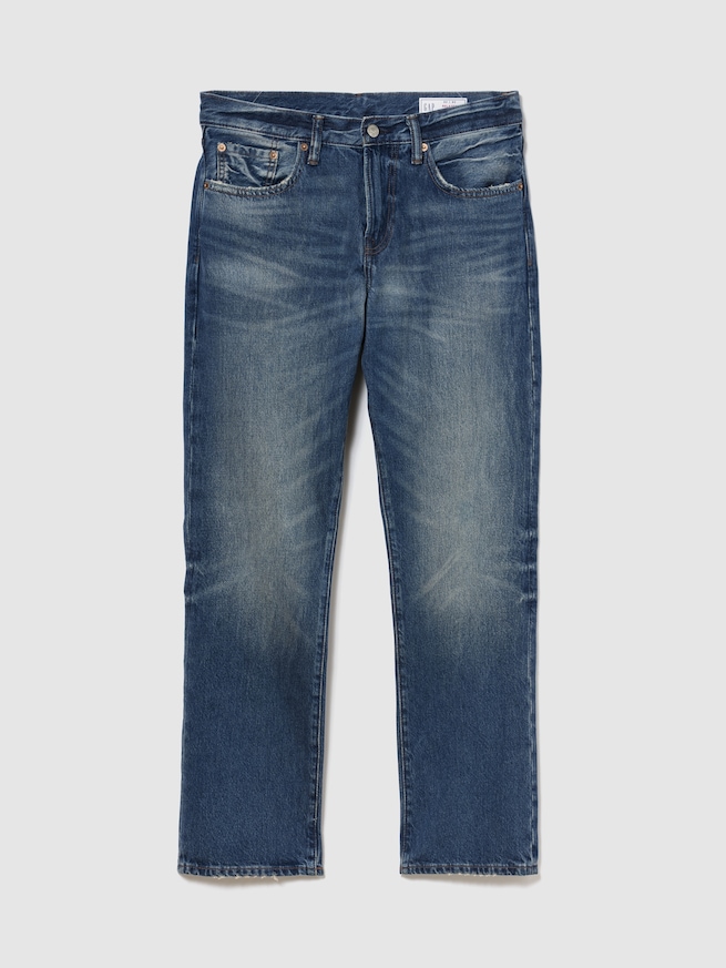 リラックスフィット ストレートデニム-0