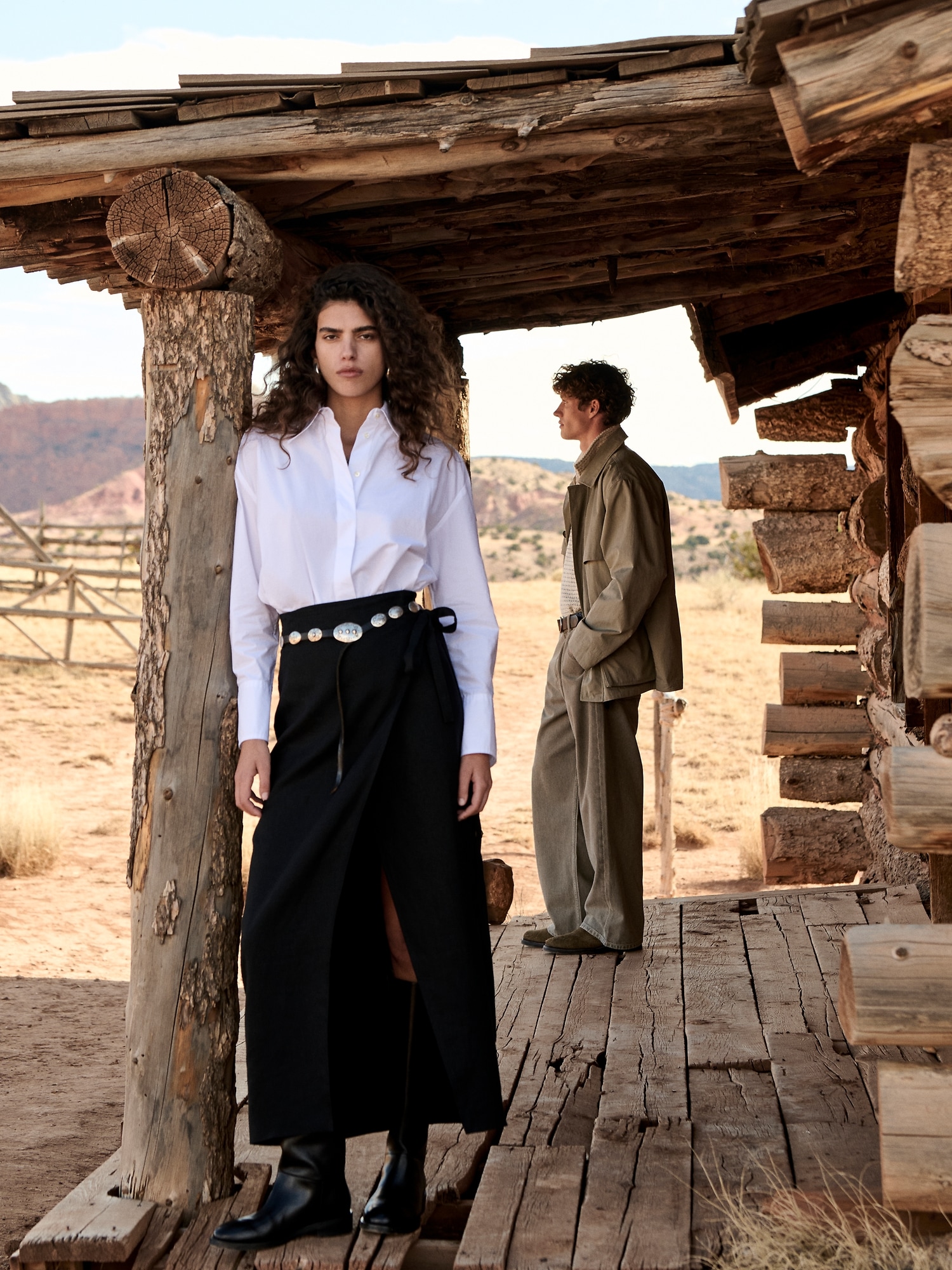 オーバーサイズ シャツ-5