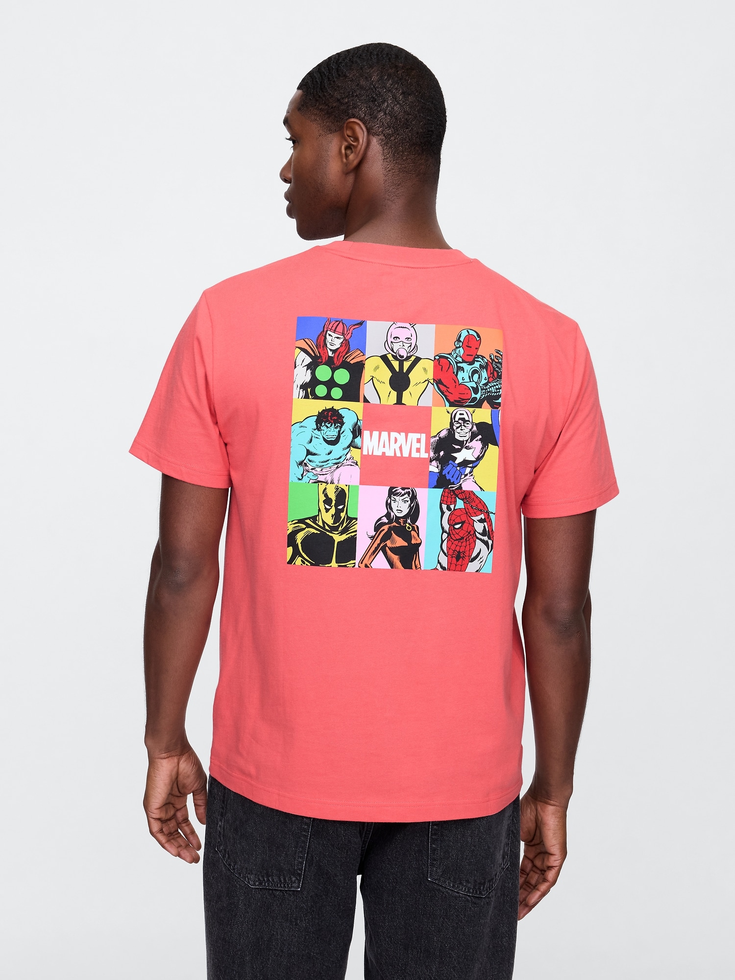 Marvel Avengers Everyday Soft Relaxed Graphic T-Shirt