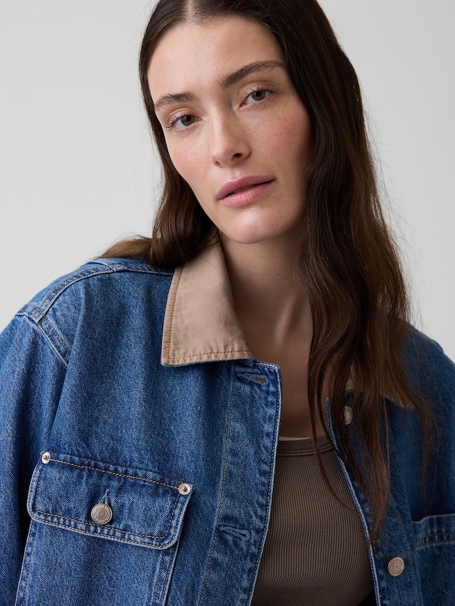 デニム バーンジャケット-3