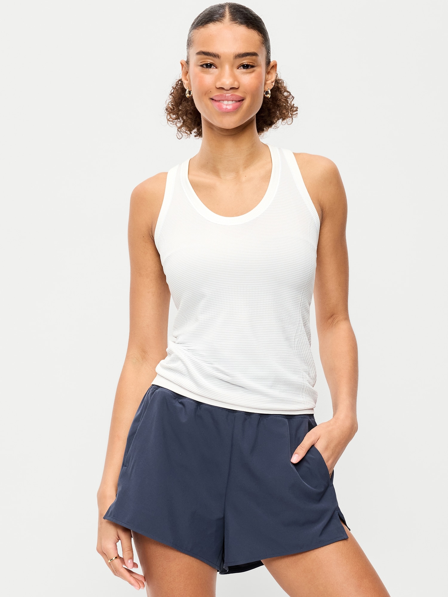 Fluid Seamless Fitted Racerback Tank