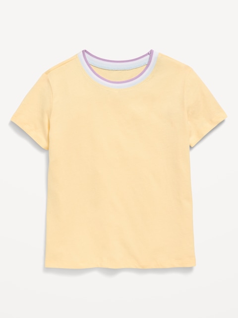 T-SHIRT ULTRA-DOUX À MANCHES COURTES POUR FILLE