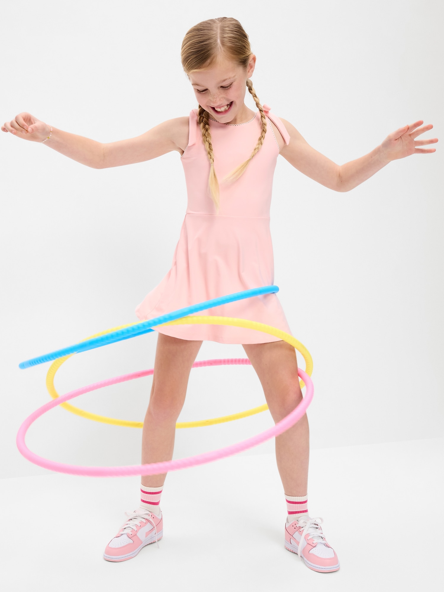 ROBE DE SPORT SANS MANCHES À BRETELLES NOUÉES POWERSOFT POUR FILLE