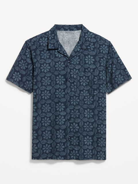 Short-Sleeve Camp Shirt
