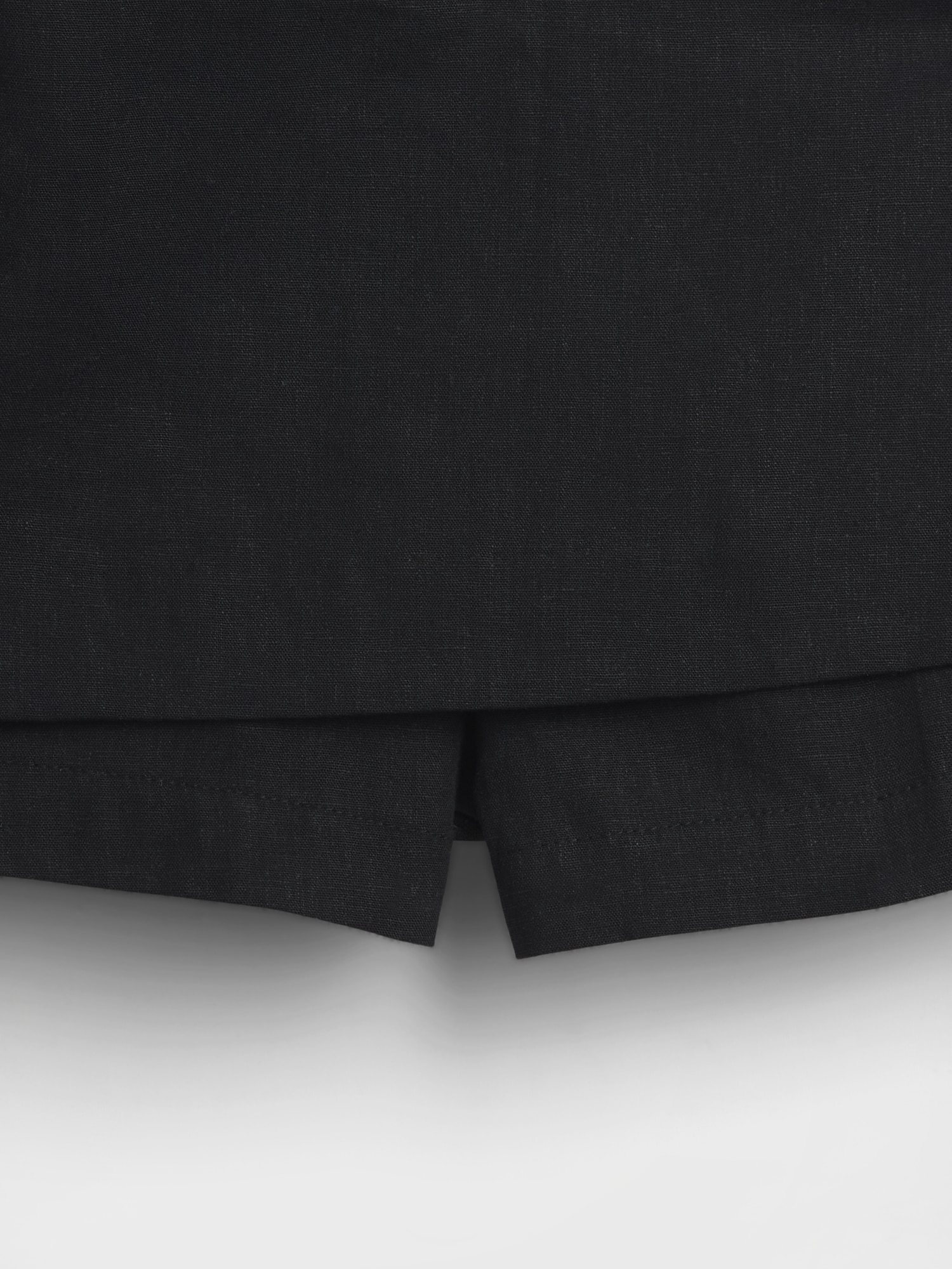 リネンブレンド ミニスカート・スコート-4