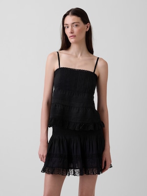 レーストリミング キャミソール