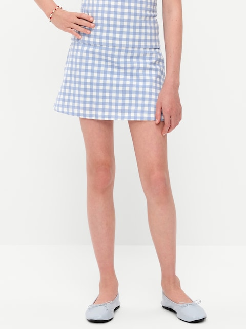 High-Waisted Skort for Girls