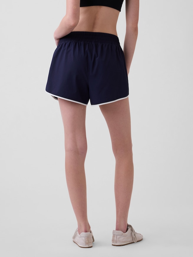 GapFit テック ハイライズ ランニング ショートパンツ-3