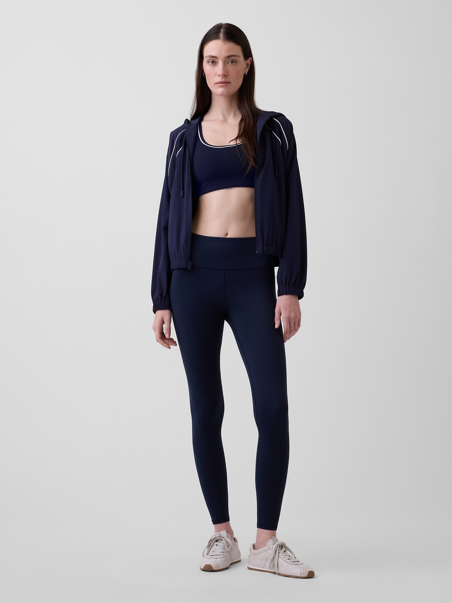 GapFit テック ジップアップパーカー-1