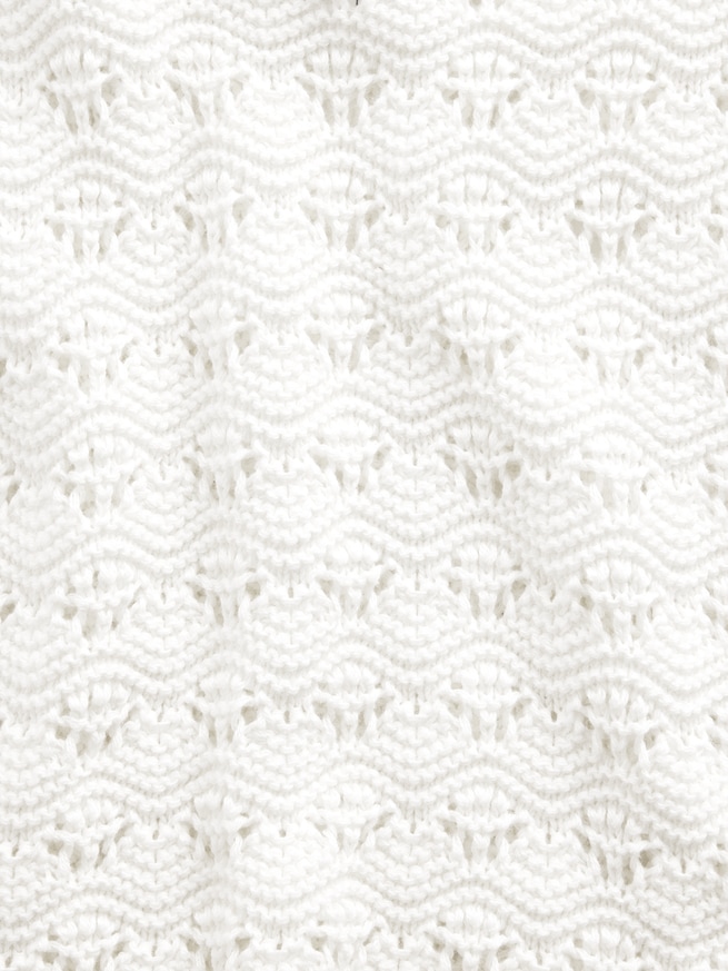 クロシェ スクープネック タンクトップ-4