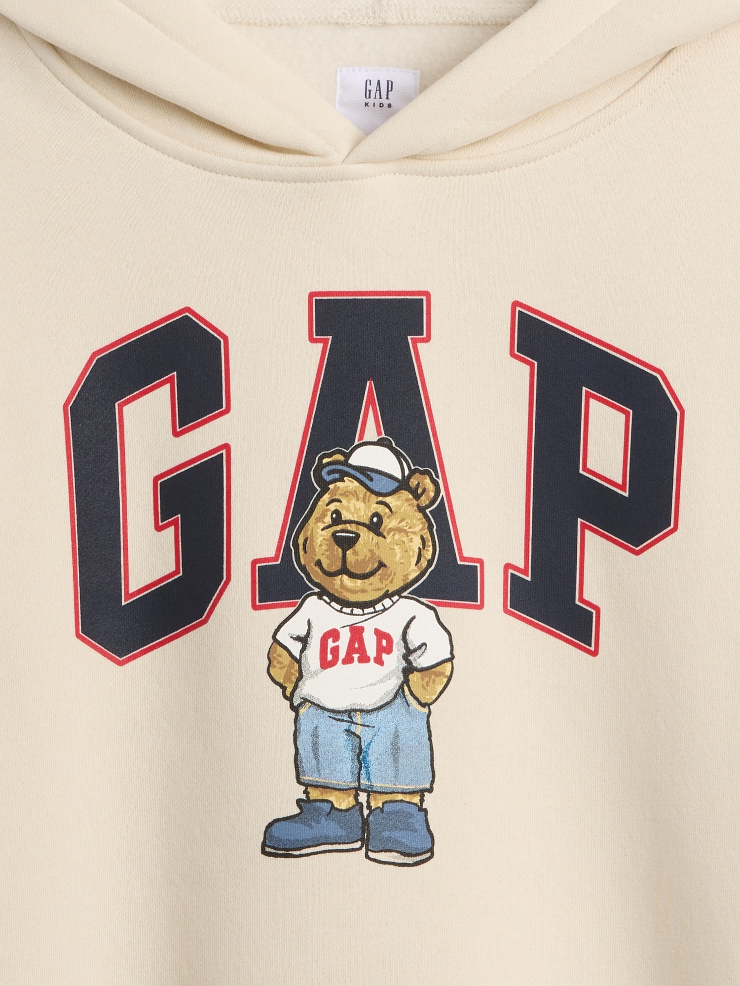 リラックスフィット ブラナンベア GAPロゴパーカー (キッズ)-2