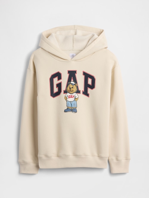 リラックスフィット ブラナンベア GAPロゴパーカー (キッズ)