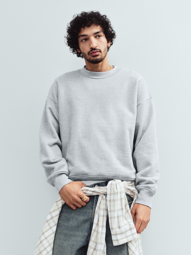 サンウォッシュ ツイル ストレートヘム シャツ-5