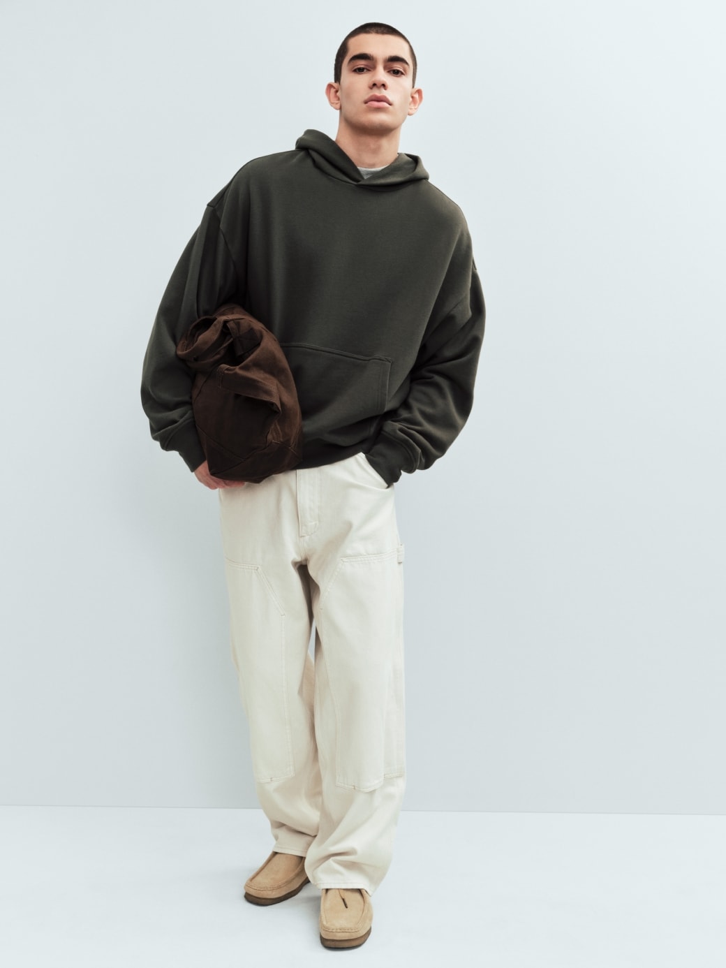 スーパーバギー ダブルニー カーペンターデニム-7