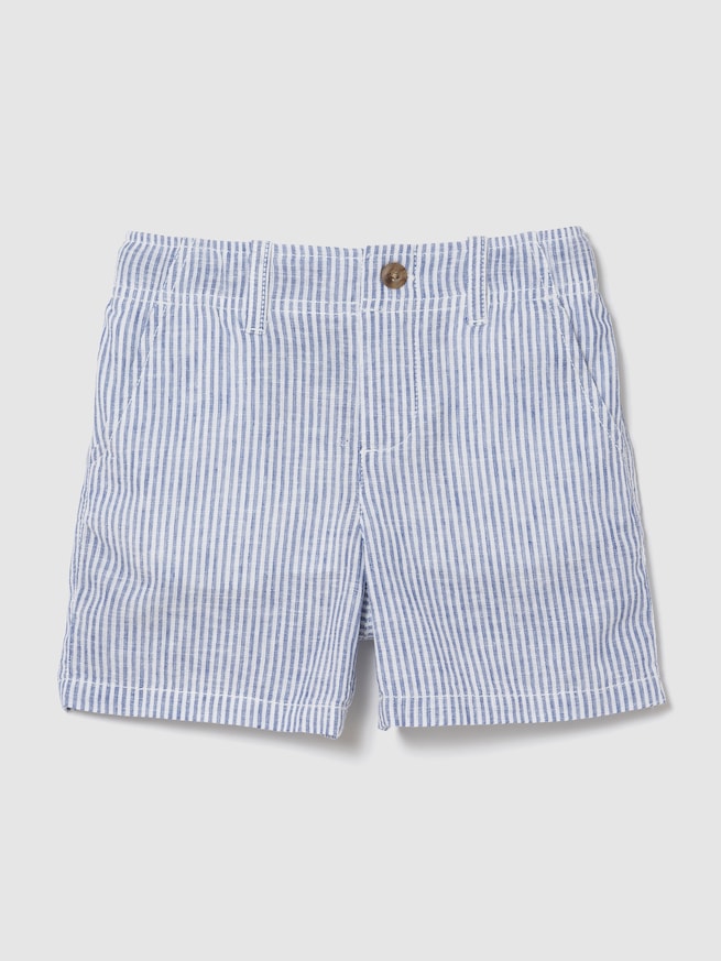 コットンリネン ショートパンツ (幼児・ベビー)-0