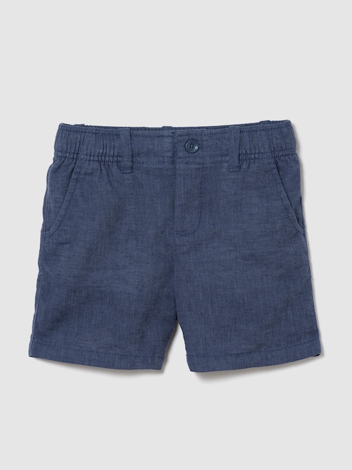 コットンリネン ショートパンツ (幼児・ベビー)