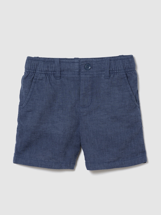 コットンリネン ショートパンツ (幼児・ベビー)-0