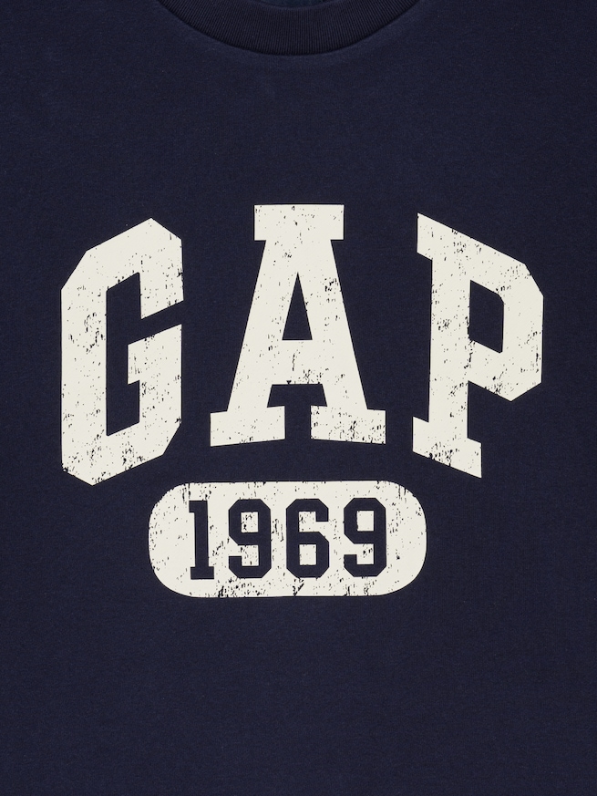 ヴィンテージソフト フレンチテリー GAPロゴ スウェットシャツ-1