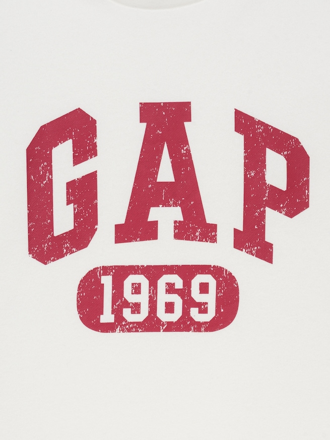 ヴィンテージソフト フレンチテリー GAPロゴ スウェットシャツ-1