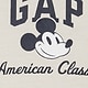 babyGap &times; ディズニー ミッキーマウス GAPロゴTシャツ