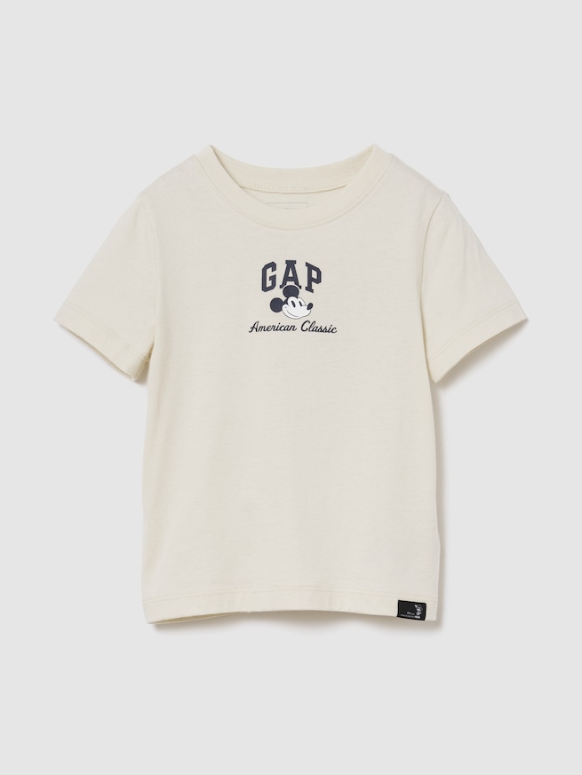 babyGap &times; ディズニー ミッキーマウス GAPロゴTシャツ-0