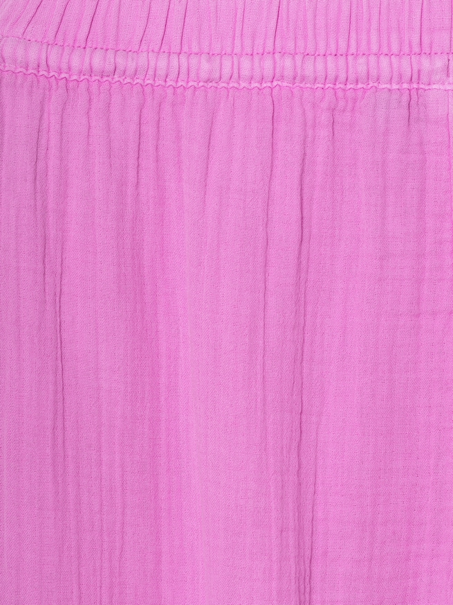 コットンガーゼ バレルジョガーパンツ-6