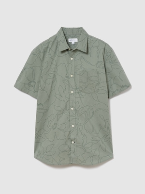 スタンダードフィット ストレッチ ポプリンシャツ