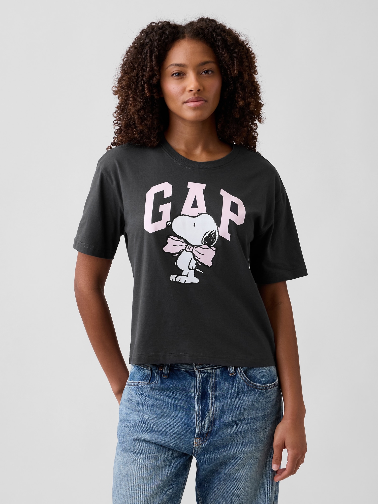 Peanuts Oversized Gap Logo T-Shirt