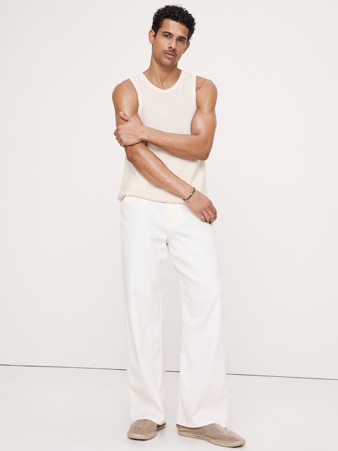 CAMISOLE EN TRICOT DE COTON