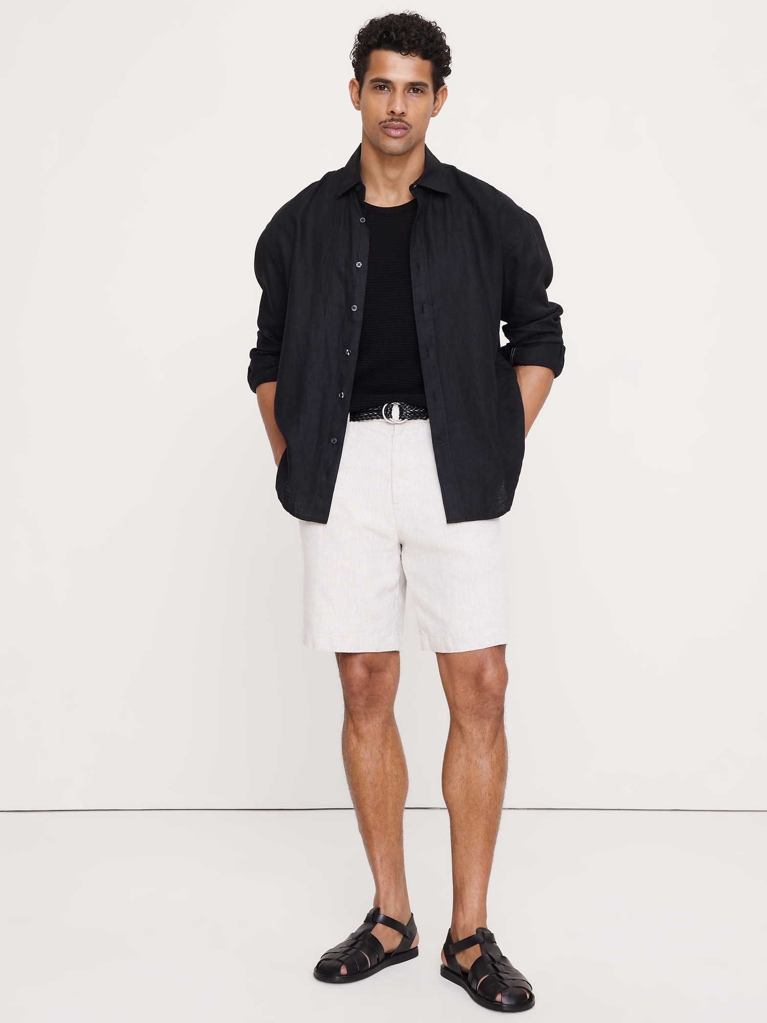 コットン ニット タンクトップ-2