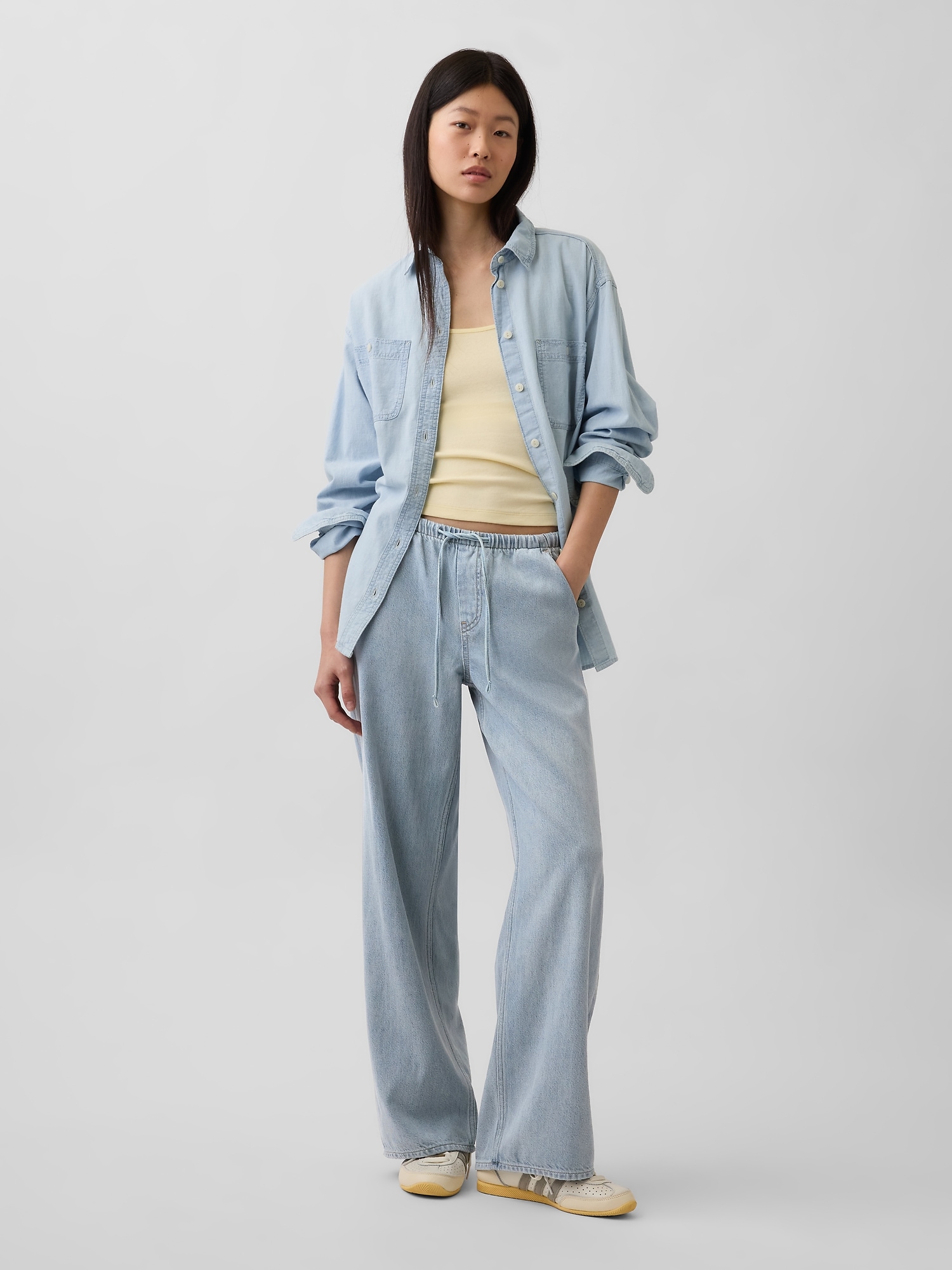 JEAN CONFORT AMPLE ANNÉES 90 À TAILLE BASSE DOUCEUR SUPRÊME