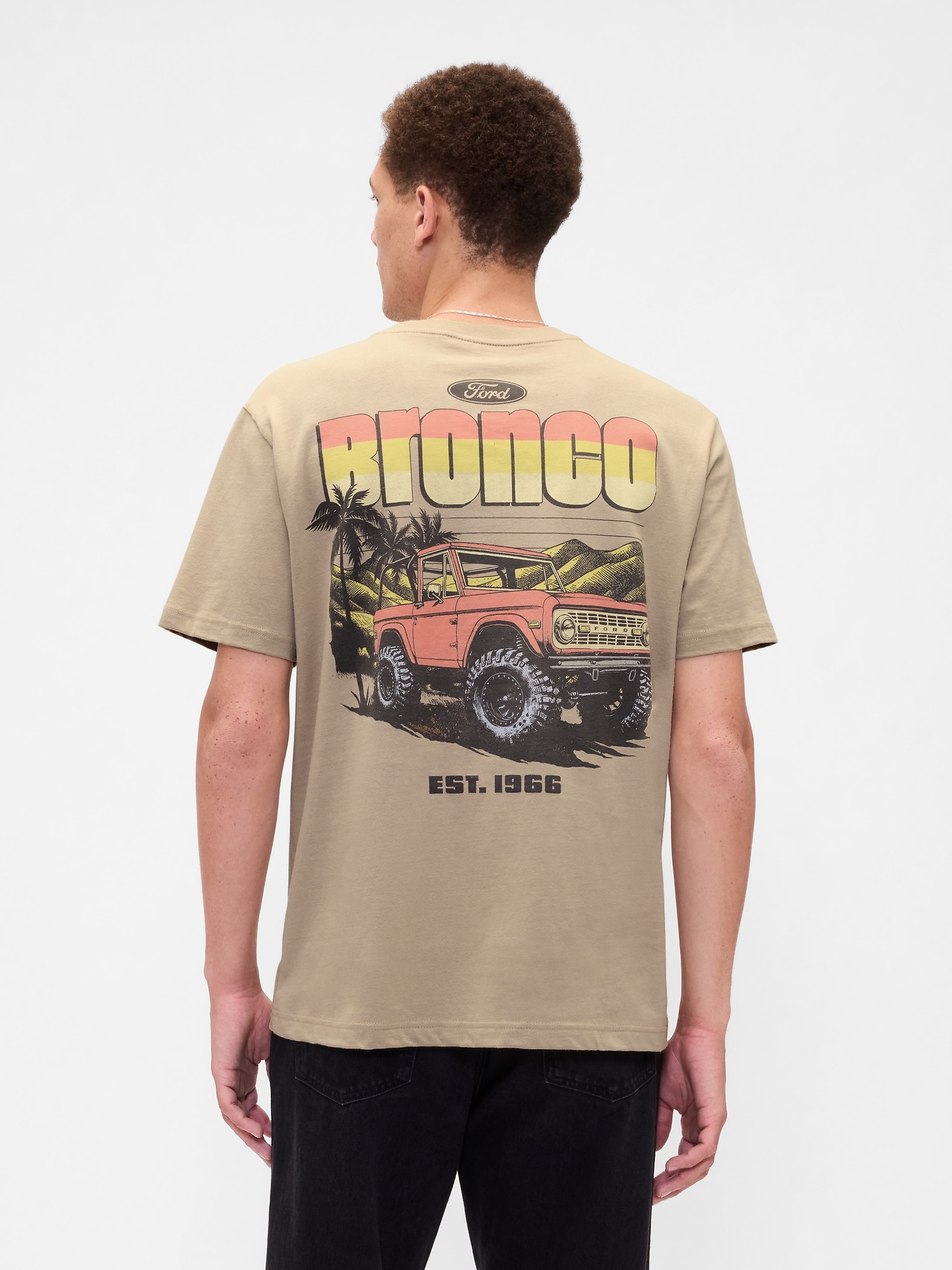 Relaxed Ford Bronco Graphic T-Shirt