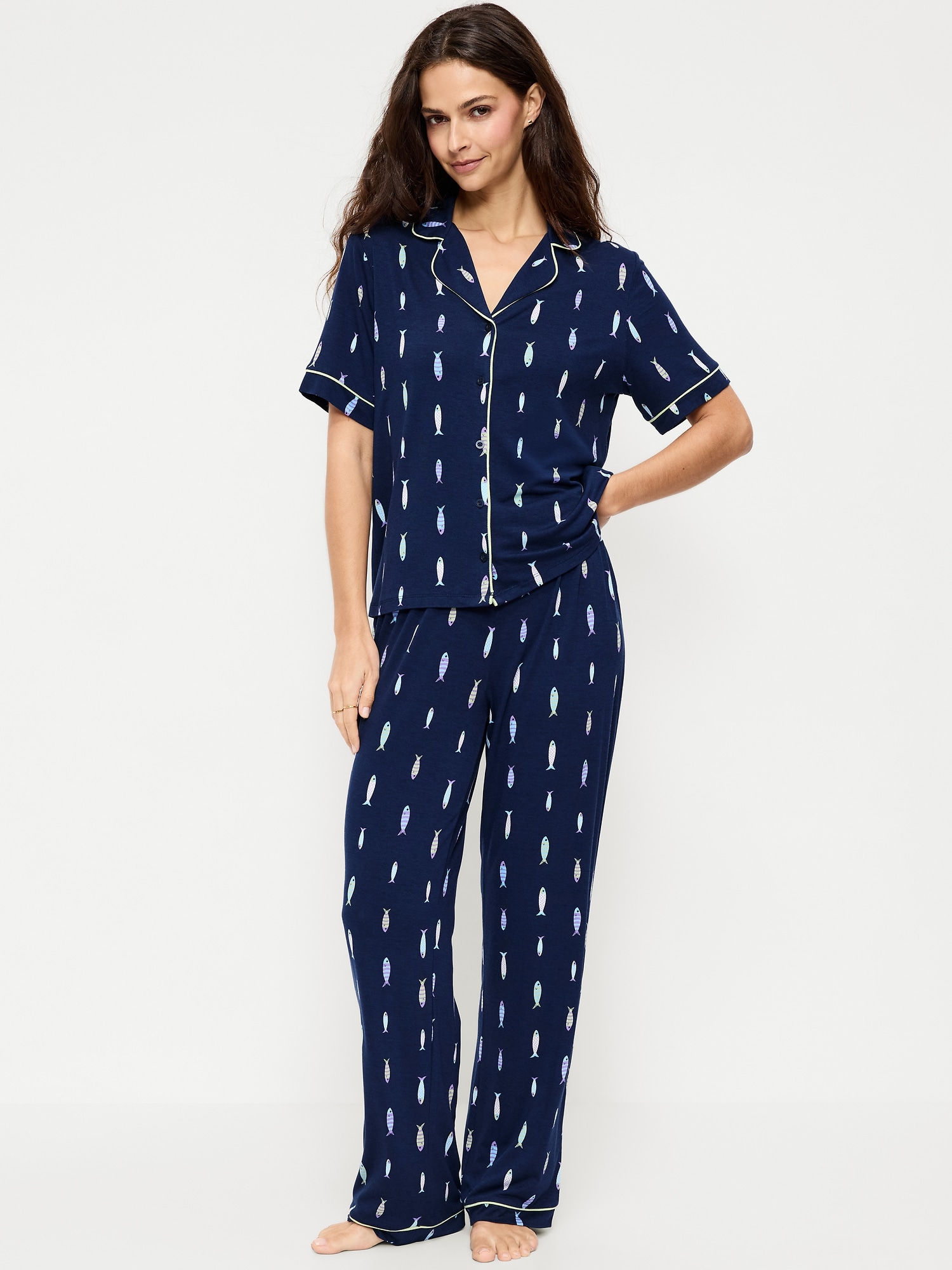 Sunday Sleep Knit Jersey Pant Set