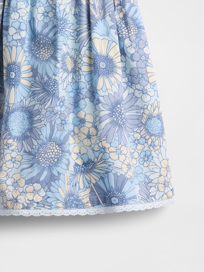 スモッキングギャザー リボンストラップワンピース (幼児・ベビー)-3