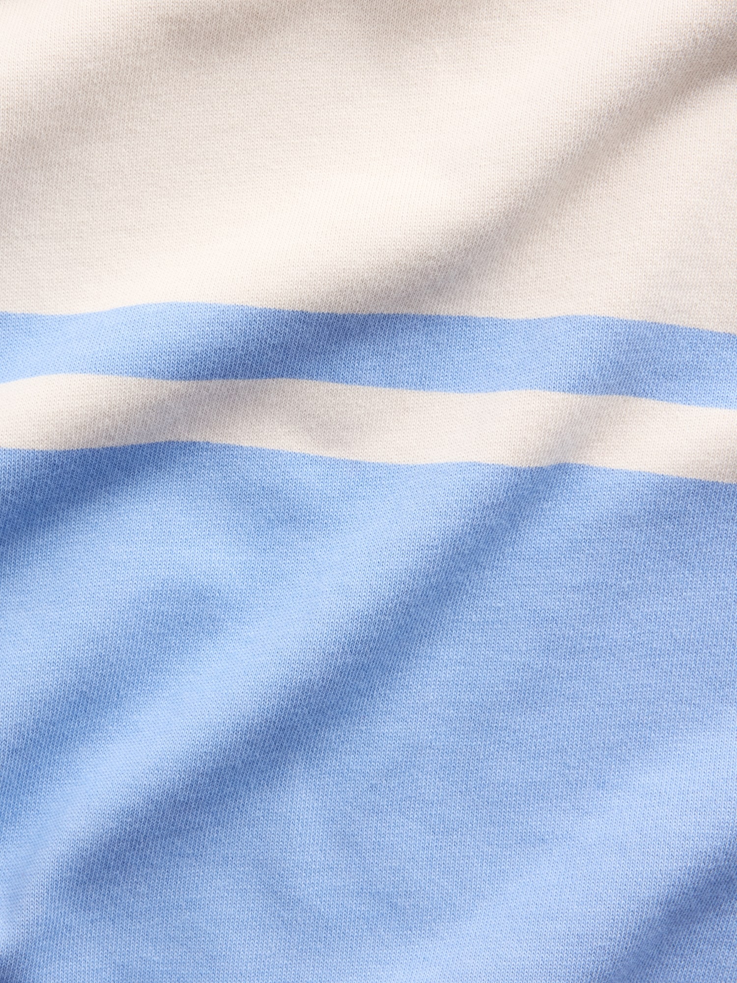 French Terry Oversized Polo Shirt Sweatshirt